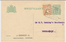 Treinblokstempel : Helder - Amsterdam B1 1920 ( Zaandam ) - Non Classés