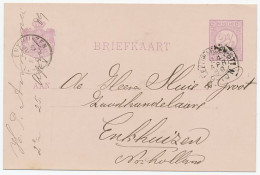 Kleinrondstempel Leeuwarden - Stn 1889 - Non Classés