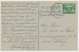Briefkaart G. 277 D Sprang - Den Haag 1945 - Material Postal
