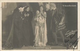 CPA Théâtre-Th.Sarah Bernhardt-La Sorcière Acte 4-Timbre       L2889 - Théâtre