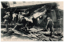 Catastrophe Du 14/08/1910. Point Central De L'écrasement Ou On A Trouvé Le Plus De Victimes - Saujon