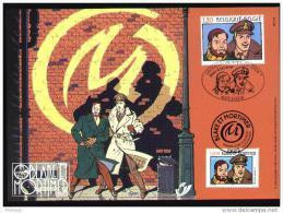 Année 2004 : Carte Souvenir 3283HK - Blake Et Mortimer - Erinnerungskarten – Gemeinschaftsausgaben [HK]