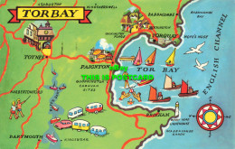 R588093 Torbay. Map. 1976. Colourmaster International. Precision - Mundo