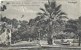 Portugal &  Caldas Da Rainha, Um Trecho Do Parque, Ed. Da T.Y.P E Papelaria Dias & Paramos, Cuba A Grândola 1924 (32) - Leiria