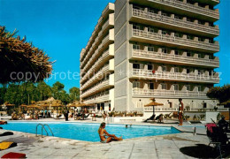 73635463 Paguera Mallorca Islas Baleares Hotel Lido Park Piscina Paguera Mallorc - Andere & Zonder Classificatie