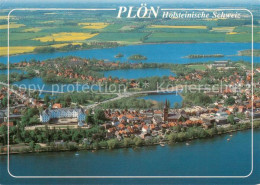 73635462 Ploen See Naturpark Holsteinische Schweiz Seenlandschaft Fliegeraufnahm - Ploen