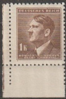 028/ Pof. 84, Corner Stamp - Ongebruikt