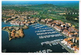 34 LE CAP AGDE VUE AERIENNE  1993 - Agde