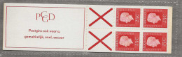 1969  MNH PB 9d  Nederland Postfris** - Postzegelboekjes En Roltandingzegels