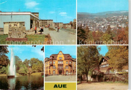 73635354 Aue Erzgebirge Neubaugebiet Teilansicht Stadtteich Rathaus Gaststaette  - Aue