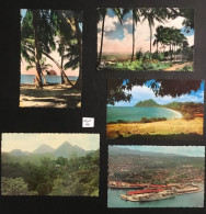 LOT 33: 5 Cartes Postales Anciennes De MARTINIQUE. Bon état. - Autres & Non Classés