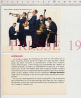 Doc 1967 Orchestre De Jazz Saxophone Musique 231A1 - Autres & Non Classés