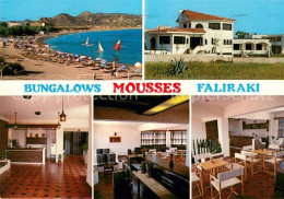 73635223 Faliraki Rhodos Bungalows Mousses Restaurant Strand Faliraki Rhodos - Greece