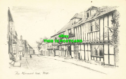 R588436 Mermaid Inn. Rye. Pencil Sketch. Norman. S. And E - Mundo