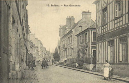 BOLBEC  Rue Gambetta Animée RV - Bolbec