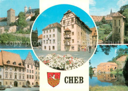73635133 Cheb Eger Schloesser Teilansichten  - Tchéquie