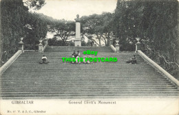 R588847 Gibraltar. General Eliotts Monument. No. 17. V. And J. C - Mondo