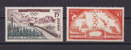 MONACO 1956 TIMBRE N°442/43 NEUF** JEUX OLYMPIQUES - Ongebruikt