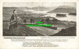 R588853 Windermere From Orrest Head. Abrahams Humorous Series. Keswick. No. 3 - Mondo