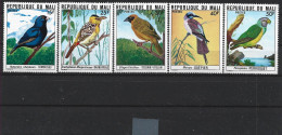 1977 MALI  275-79** Oiseaux - Malí (1959-...)