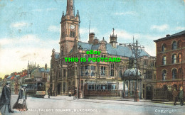 R588225 Town Hall. Talbot Square. Blackpool. 1909 - Mondo