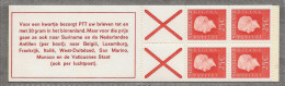 1969  MNH PB 9gF Nederland Postfris** - Postzegelboekjes En Roltandingzegels