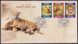 Bangladesh 2009 Private Cover Tiger, Tigers, Wildlife, Wild Life, Animal, Animals - Bangladesch