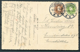 1931 Denmark Sonderborg Postcard - Hamburg Germany  - Cartas & Documentos