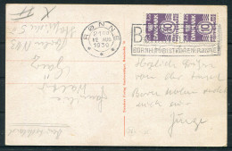 1939 Denmark Bornholm Postcard, Ronne Turisteorne Turist Machine Slogan - Berlin Germany  - Covers & Documents