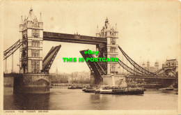 R588864 London. Tower Bridge. 1. Photochrom. 1935 - Sonstige & Ohne Zuordnung