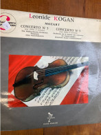 LP - 33T - MOZART - CONCERTO N°3 ACKERMANN -CONCERTO N°5 VANDERNOOT -LEONIDE KOGAN -  - VOIR POCHETTE - Classica