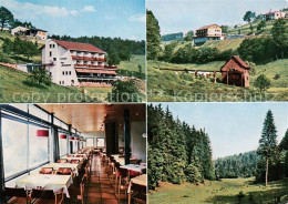 73634795 Rothenbuch Gasthof Zum Spechtshaardt Gastraum Panorama Rothenbuch - Other & Unclassified