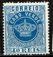 Cabo Verde, 1885, # 5, Reprint, MNG - Isola Di Capo Verde