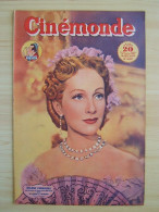Cinémonde N°730 Du 27 Juillet 1948 Hélène Perdrière - Jane Russel - Marguerite Moreno - Clark Gable - James Cagney - Cinéma/Télévision