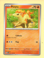 Pokémon N° 077/165 – PONYTA / Ecarlate Et Violet – 151 (commune) - Scarlatto E Violetto