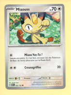 Pokémon N° 052/165 – MIAOUSS / Ecarlate Et Violet – 151 (commune) - Ecarlate & Violet