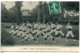 CPA 1910 * DAUMERAY ( Maine Et Loire ) " LE RÉVEIL " Société De Gymnastique - Autres & Non Classés