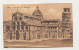 Pisa , La Cattedrale E Il Campanile  - Non  Viaggiata (1374) - Pisa
