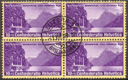 Schweiz Suisse 1938: ERSTE Pro Patria  Zu WII 1 Mi 326 Yv 311 Mit Bundesfeier-⊙ LUZERN 1.VIII.38 (Zu CHF 28.00) - Gebruikt