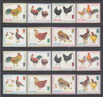 Vietnam Nord 1968 - Domestic Birds, Mi-Nr. 505/12, Perf.+imperf., MNH** - Viêt-Nam