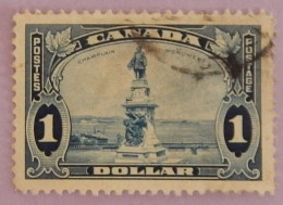 CANADA YT 189 OBLITERE "MONUMENT DE CHAMPLAIN A QUEBEC" ANNÉE 1935 - Used Stamps