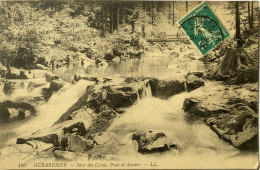 CPA GERARDMER (Vosges) - Saut Des Cuves, Pont D'Amour (n° 100) - Gerardmer