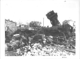 Photo Exploitation SNCF Gare D'Angoulème 30 09 1944 Après Destruction Seconde Guerre Mondiale - Trains