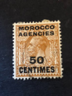 MOROCCO AGENCIES  SG 197  50c On 5d Yellow Brown - Oficinas En  Marruecos / Tanger : (...-1958