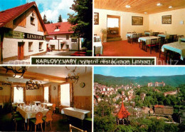 73634535 Karlovy Vary Vyletni Restaurace Linhart Gastraeume Panorama Karlovy Var - Tchéquie