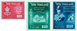 38825 MNH TAILANDIA 1961 50 ANIVERSARIO DEL ESCULTISMO NACIONAL - Tailandia