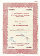 Titre De 1966 - Offshore Marine Services - Devenue Sté Anonyme Hersent - Navigazione