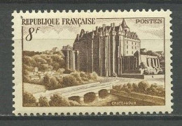 FRANCE 1950 N° 873 ** Neuf MNH Superbe Château De Châteaudun - Unused Stamps