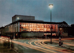 73634414 Wuerzburg Neues Stadttheater Kardinal Faulhaber Platz Nachtaufnahme Wue - Wuerzburg