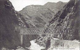 *CPA - ALGERIE - Les Gorges De La CHIFFA - Pont De La Ligne De L'Ouest Algérien - Autres & Non Classés